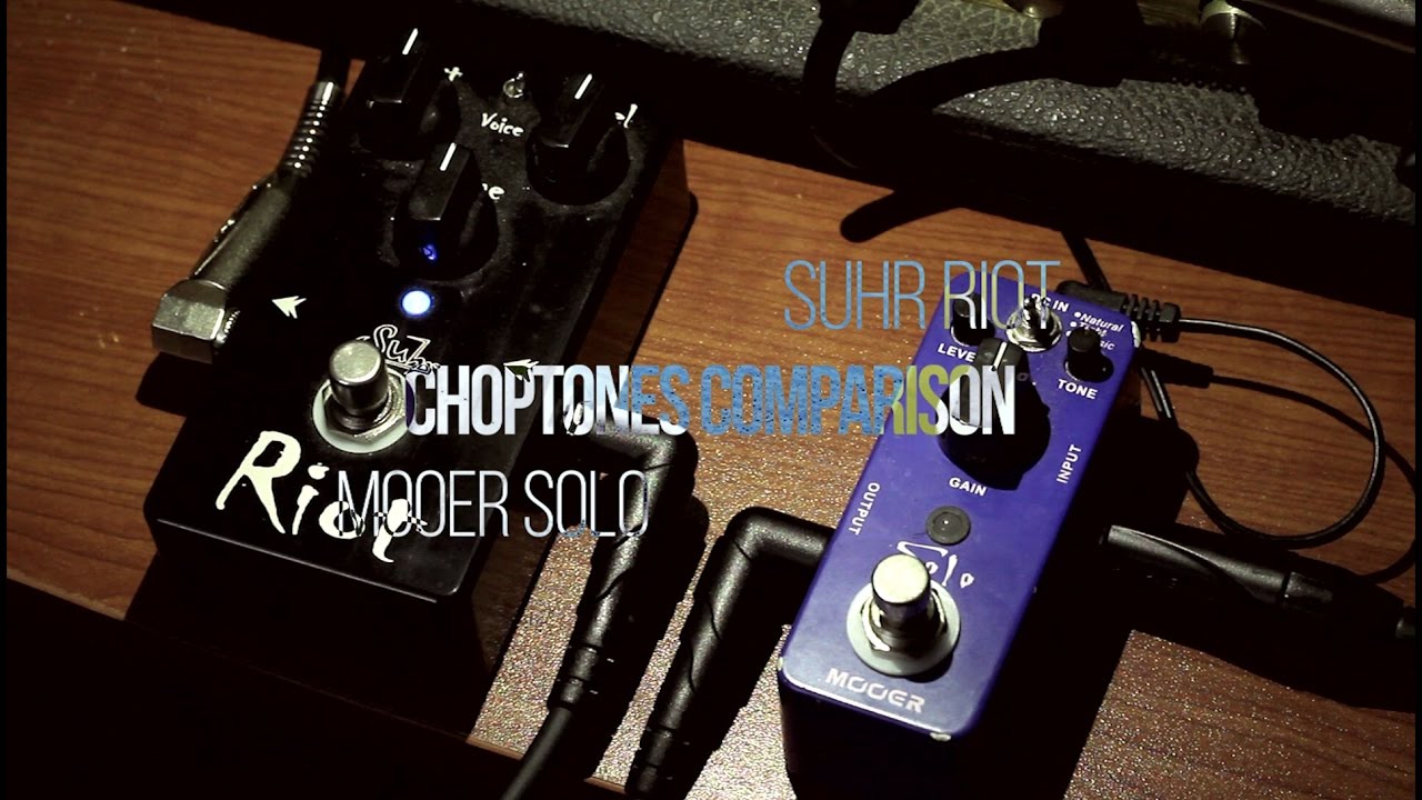 Suhr Riot vs Mooer Solo - Pedal Comparison
