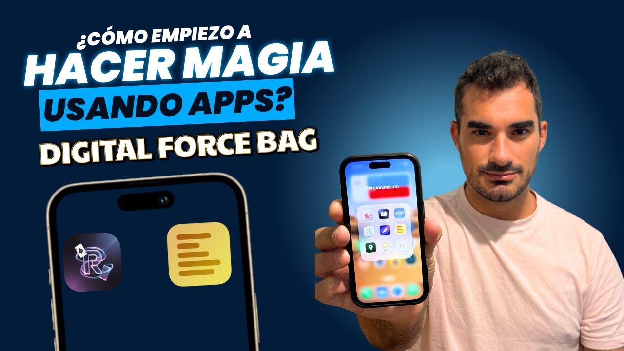 FUERZA cualquier cosa con tu MOVIL - REVIEW en espa&ntilde;ol -  Digital Force Bag (DFB) - APP
