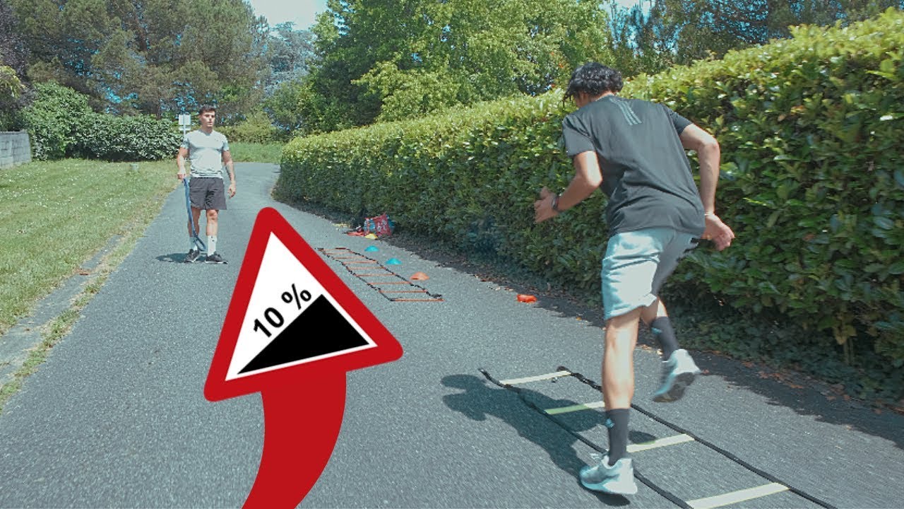 Entrainement En Pente : Adel à Fini KO ! (CANICULE)
