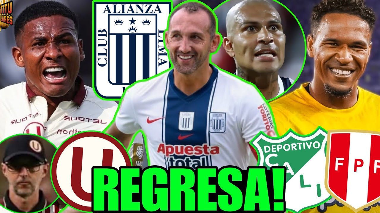 ALIANZA PLANEA VUELTA de HERNÁN BARCOS? y GUERRERO? RABANAL CULPABLE en UNIVERSITARIO! GALLESE