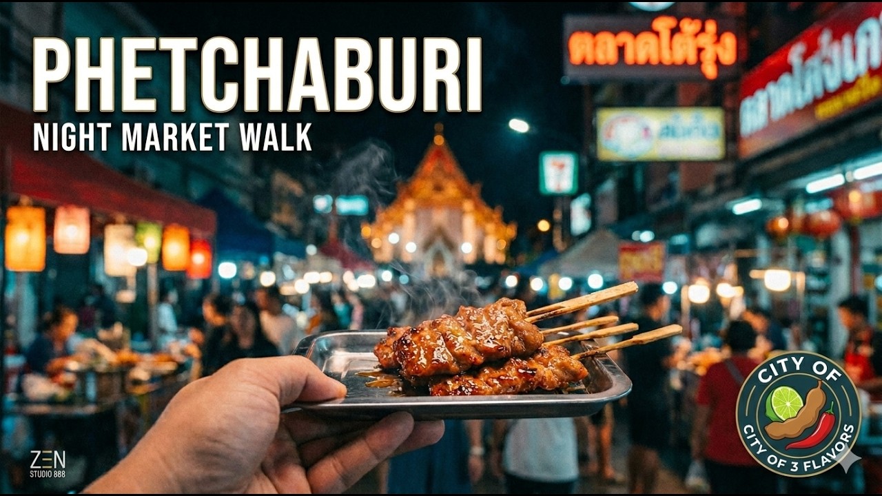 Phetchaburi Night Market: Food, Shopping & Atmosphere, Thailand