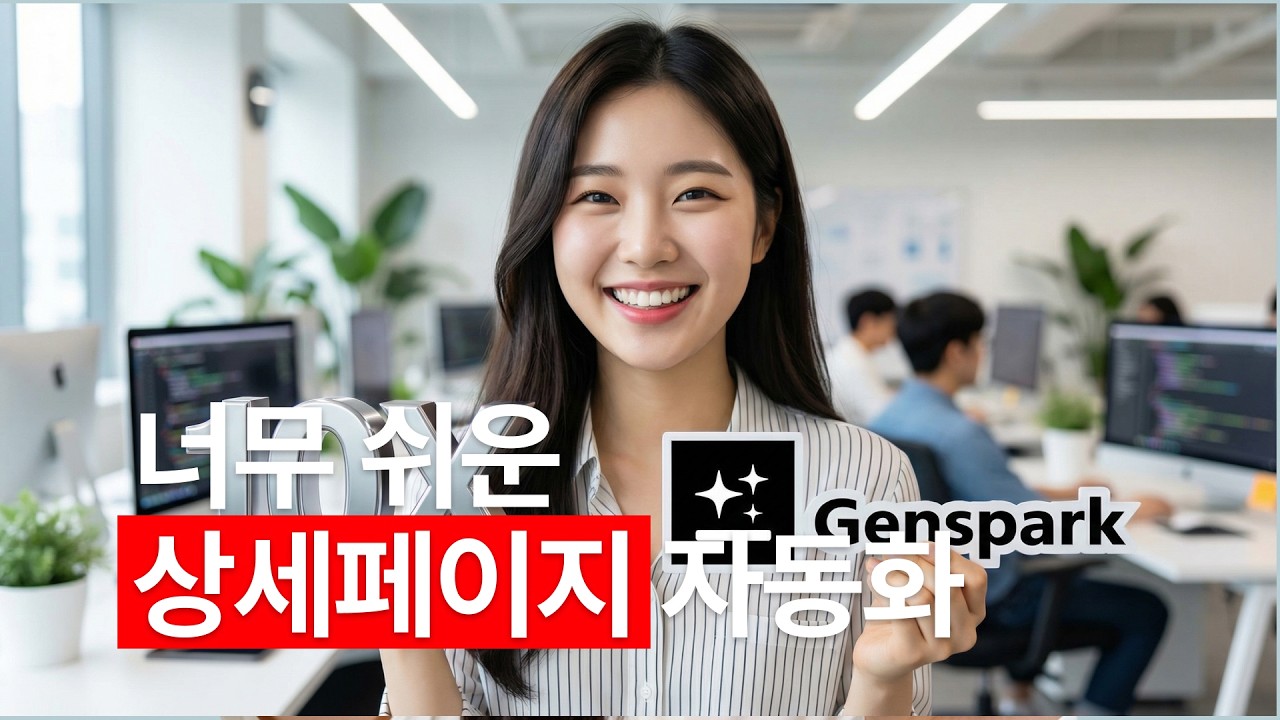 매출 10배 올려주는 상세페이지 자동화 미쳤습니다! (feat. 젠스파크)