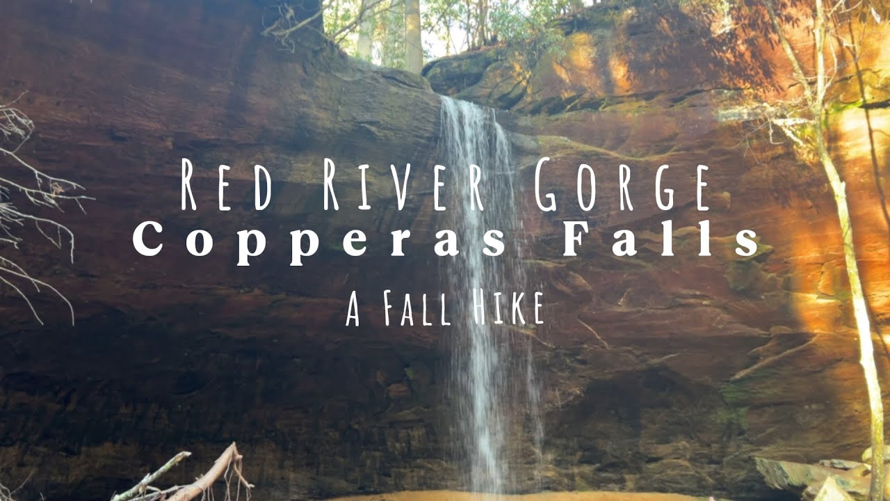 Copperas Falls at Red River Gorge: A Fall Hike