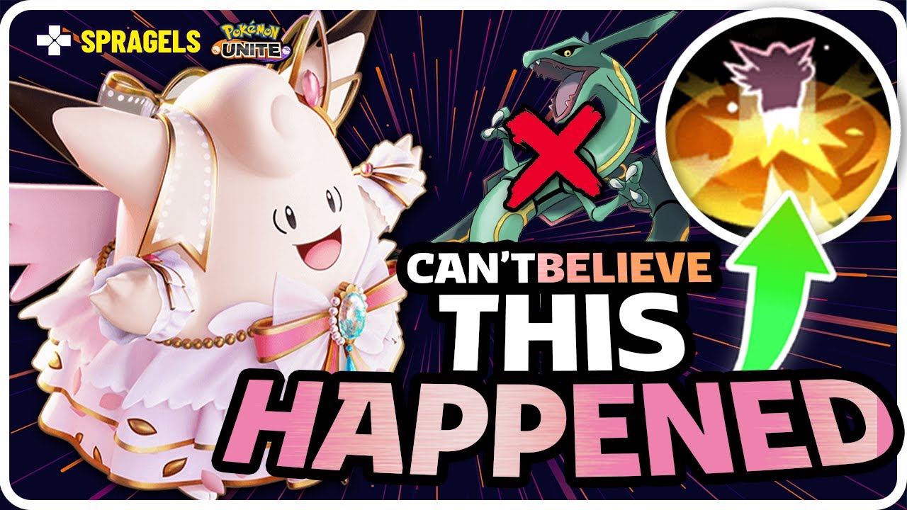 1/1000000 Chance This Happened! Buffed Clefable Build Has The Wildest Finish Ever | Pokemon Unite