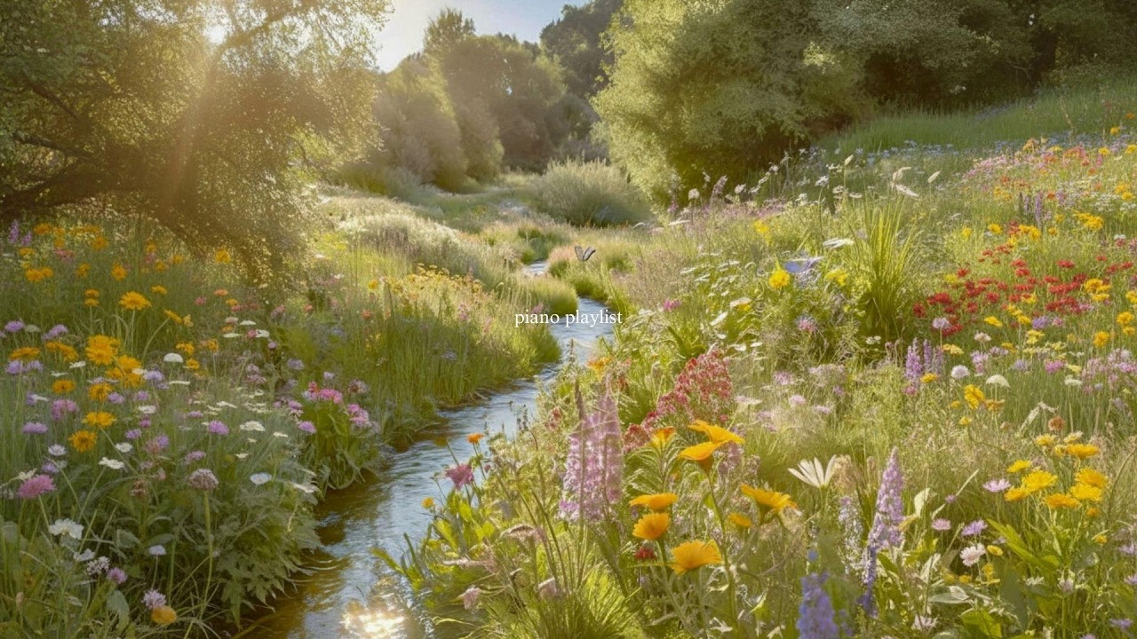 When spring comes ~ Piano music for relaxing, stress relief ~ Relaxing piano music