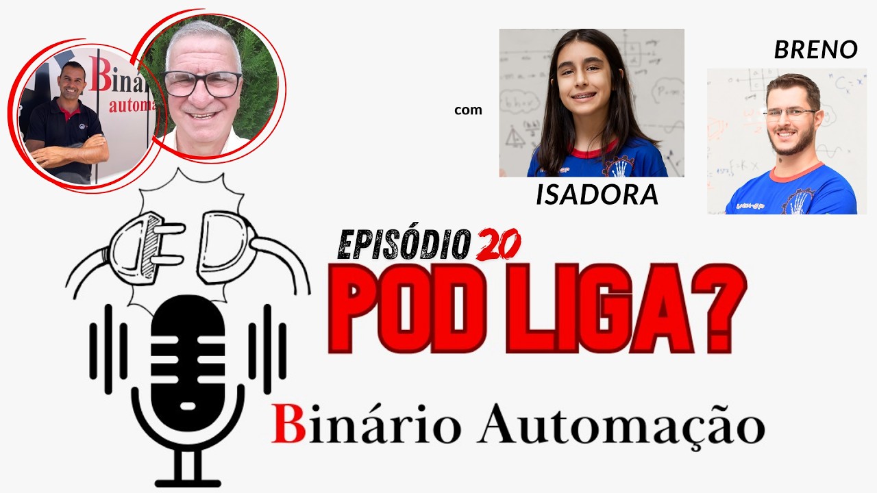 PODLIGA EPISÓDIO 20 - FRAN ROBOTS ROBÓTICA SESI