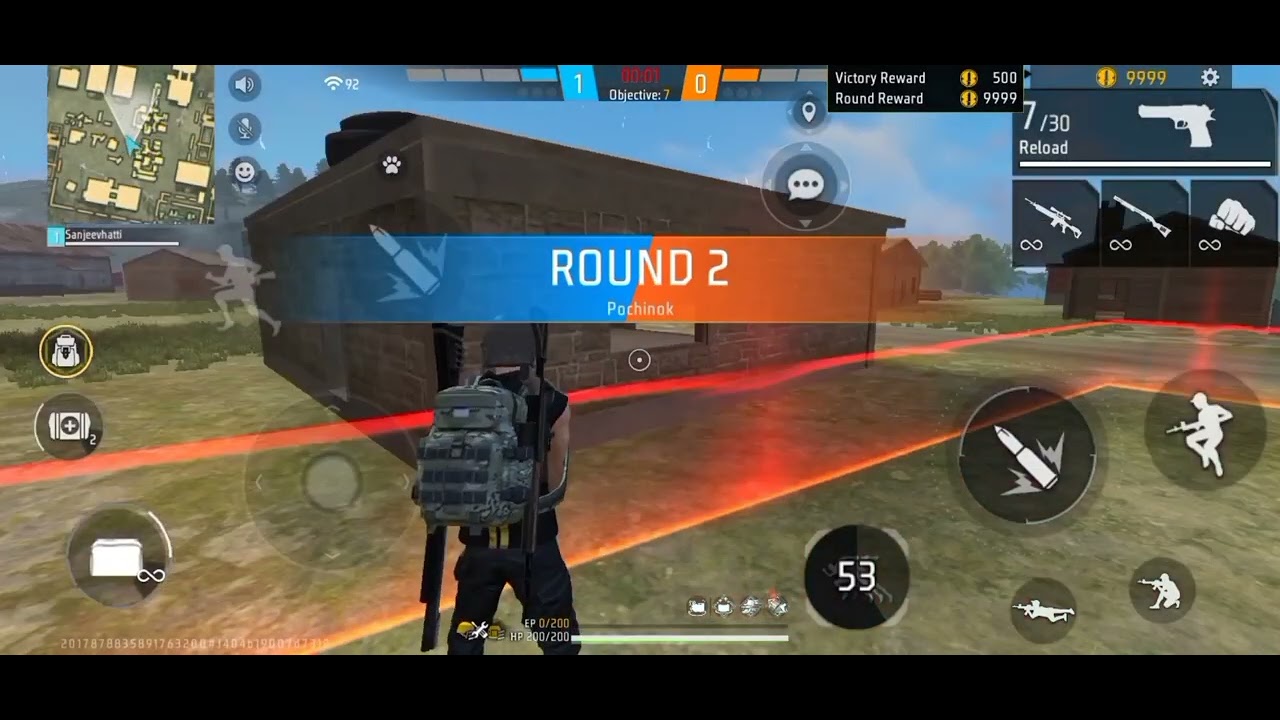 1 vs 1 with my brother part 2