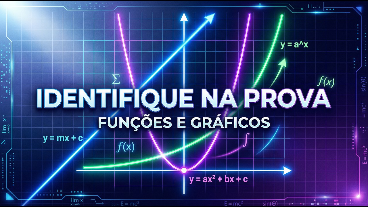 Funções e Gráficos | Como Identificar na Prova