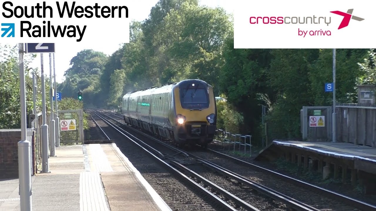 Evening Trains at Shawford, SWML - 4th September 2023