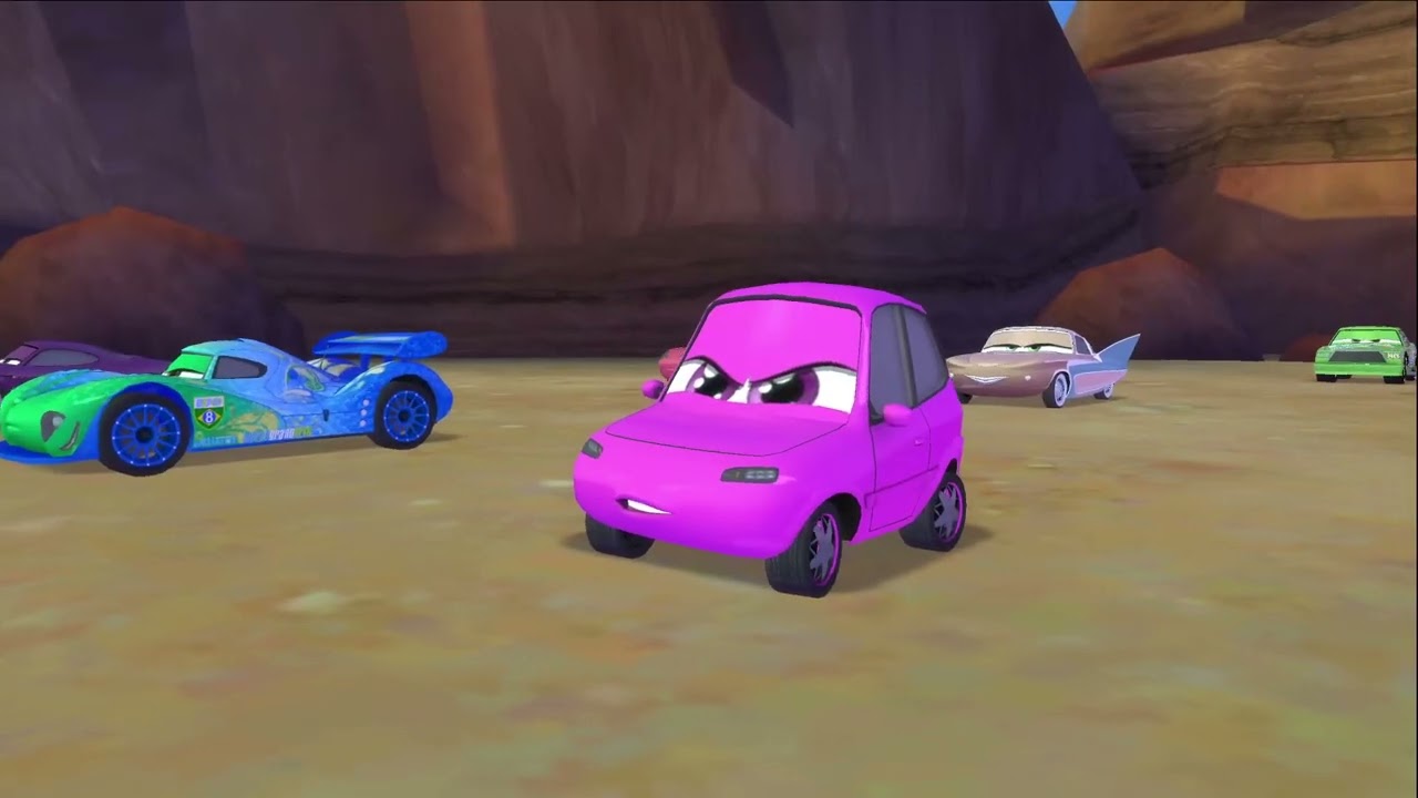 Cars 2 The Video Game | Chick Hicks on the Cars 1 Clearance Level