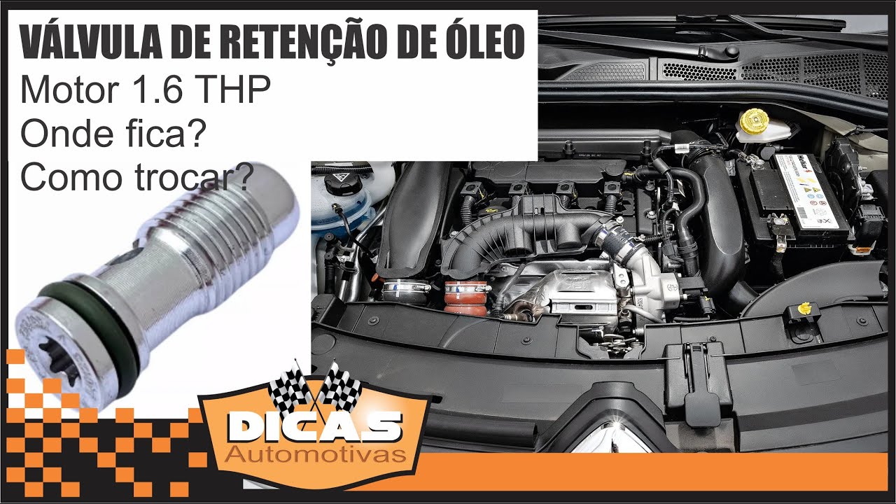 Motor 1.6 THP barulho ao ligar   Válvula de retenção de óleo
