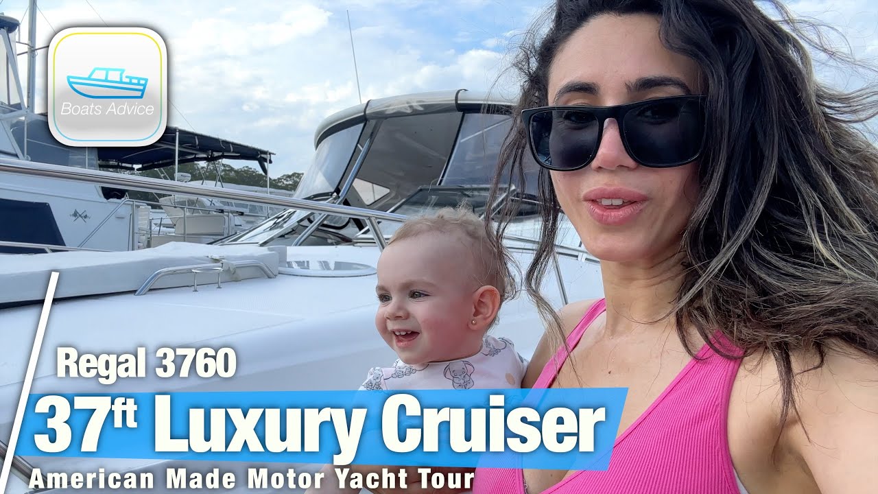 Regal 3760 - Luxury 37ft American Made Cabin Cruiser | Yacht Tour