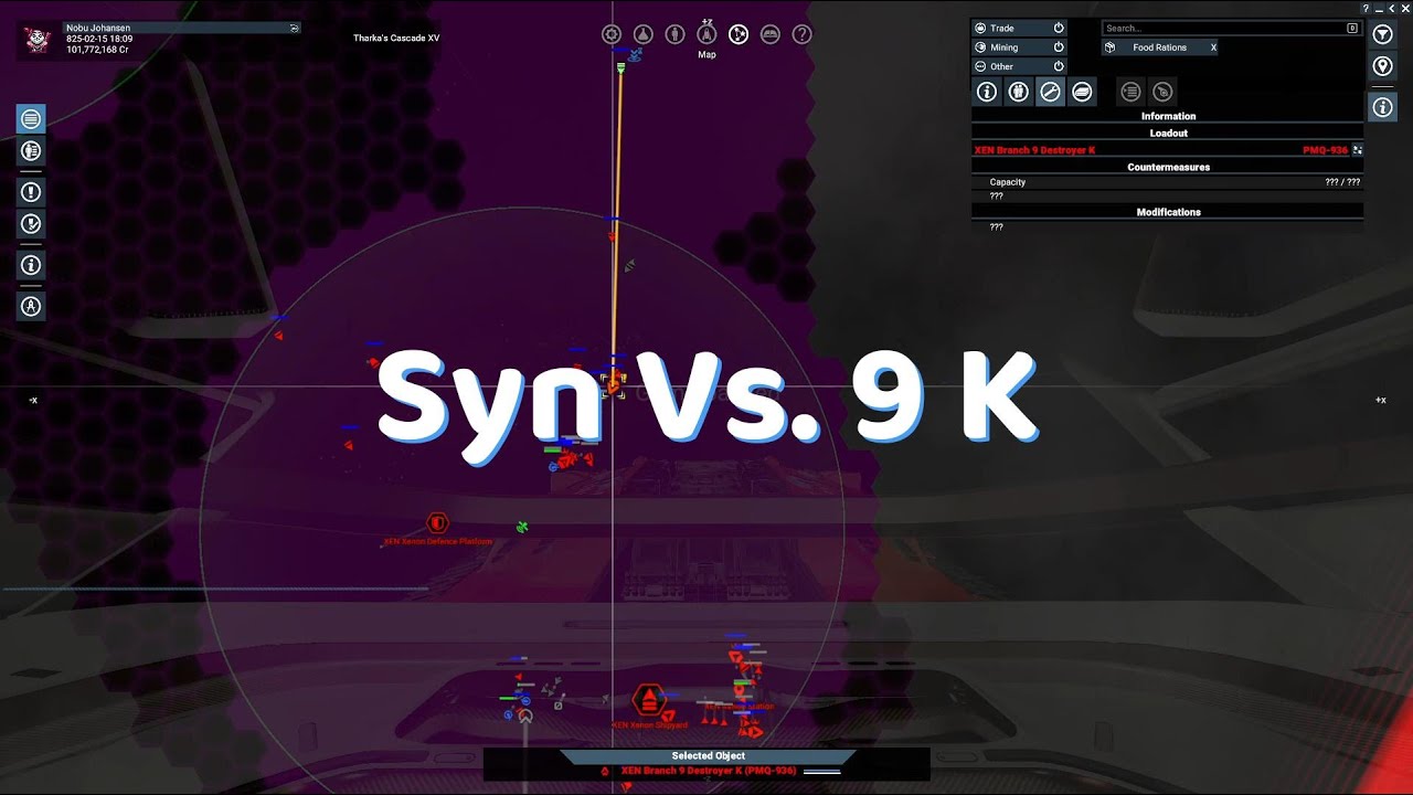 X4 Foundation Syn vs Xenon fleet (9 K + lots of N/M/P + )