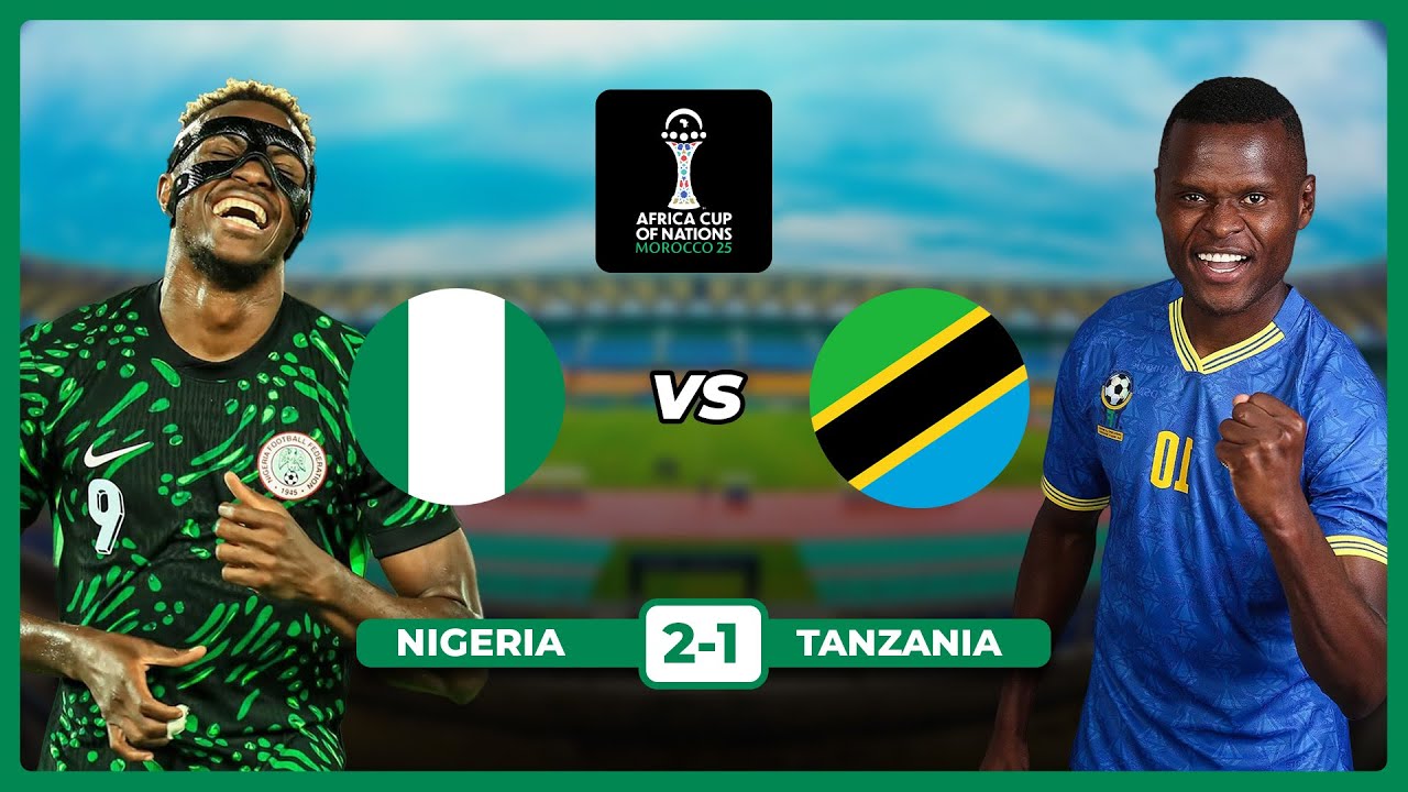 🔴#LIVE: UCHAMBUZI WA MECHI YA TAIFA STARS 1-2 NIGERIA ''HATIMAE STARS YAANZA RASMI AFCON LEO'