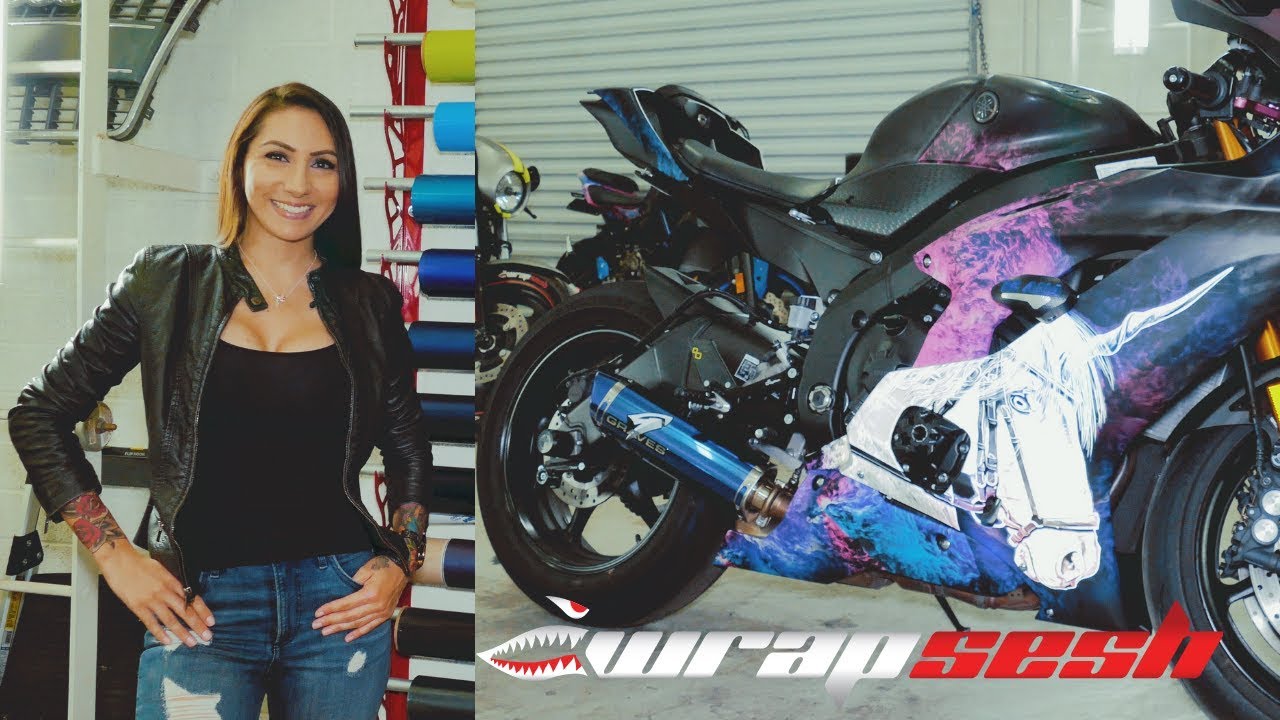 Biker Babe Takeover: Wrapsesh Motorcycle Wraps
