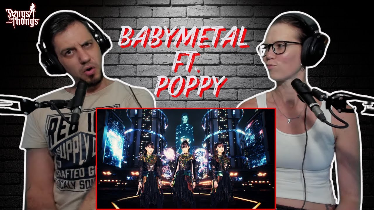BABYMETAL x Poppy — From Me To U | БЕЗУМНЫЙ КОЛЛАБ! | РЕАКЦИЯ от Songs and Thongs