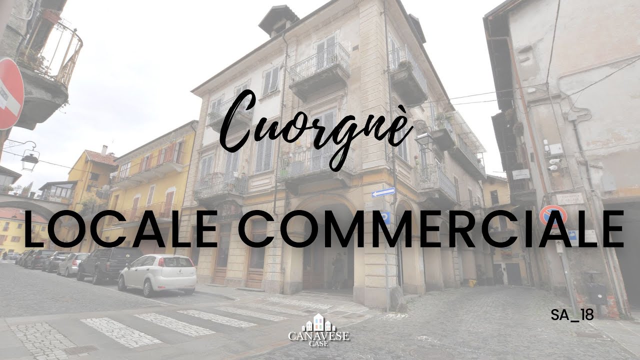 SA_18 video interno Locale commerciale in vendita a Cuorgnè