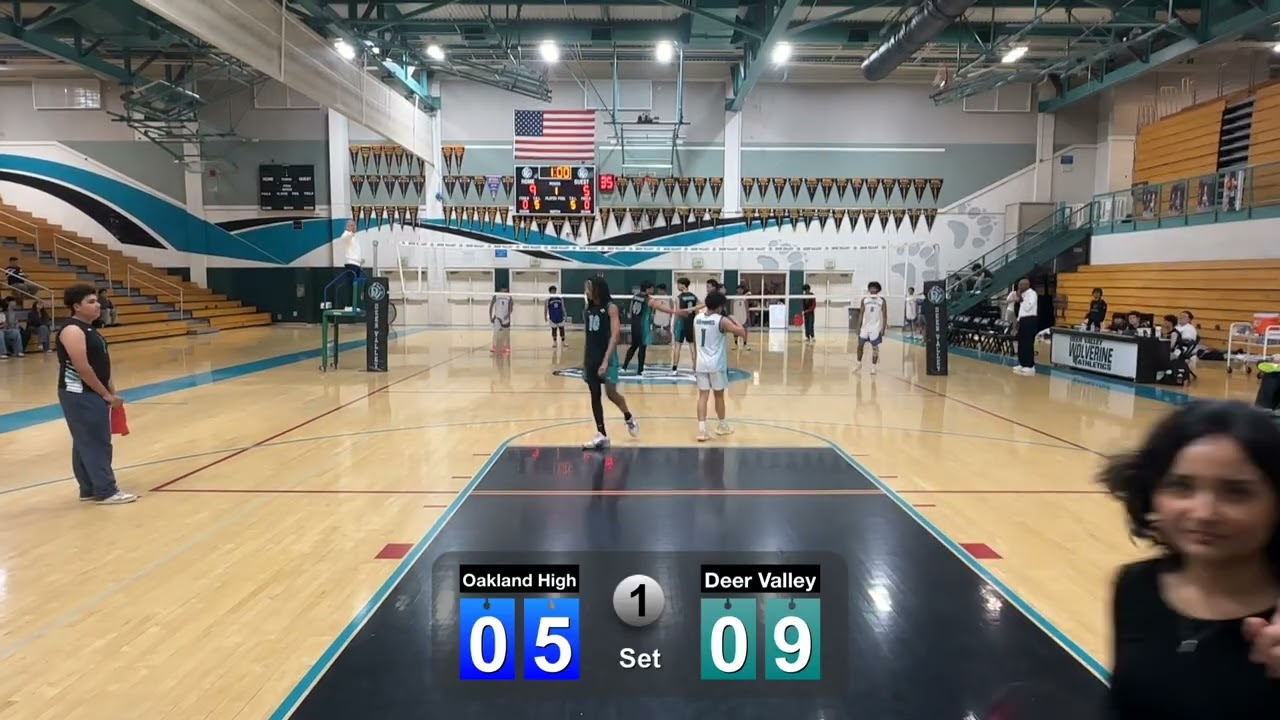 DVMVB vs. Oakland high school 