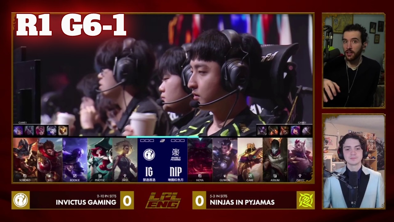 IG vs NIP - Game 1 | Round 1 S16 LPL Winter Playoffs 2026 | Invictus Gaming vs Ninjas in Pyjamas G1