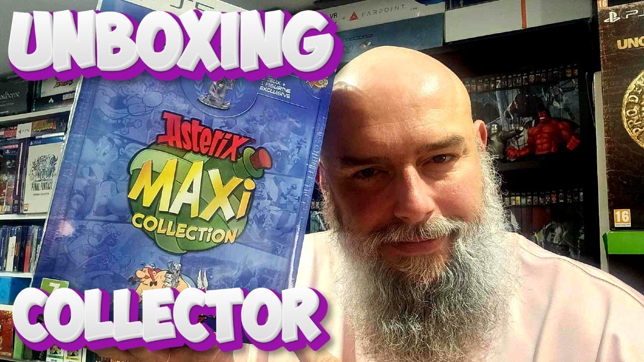 UNBOXING - ASTERIX MAXI COLLECTION - LES 6 JEUX EN 1 SEUL DISQUE !
