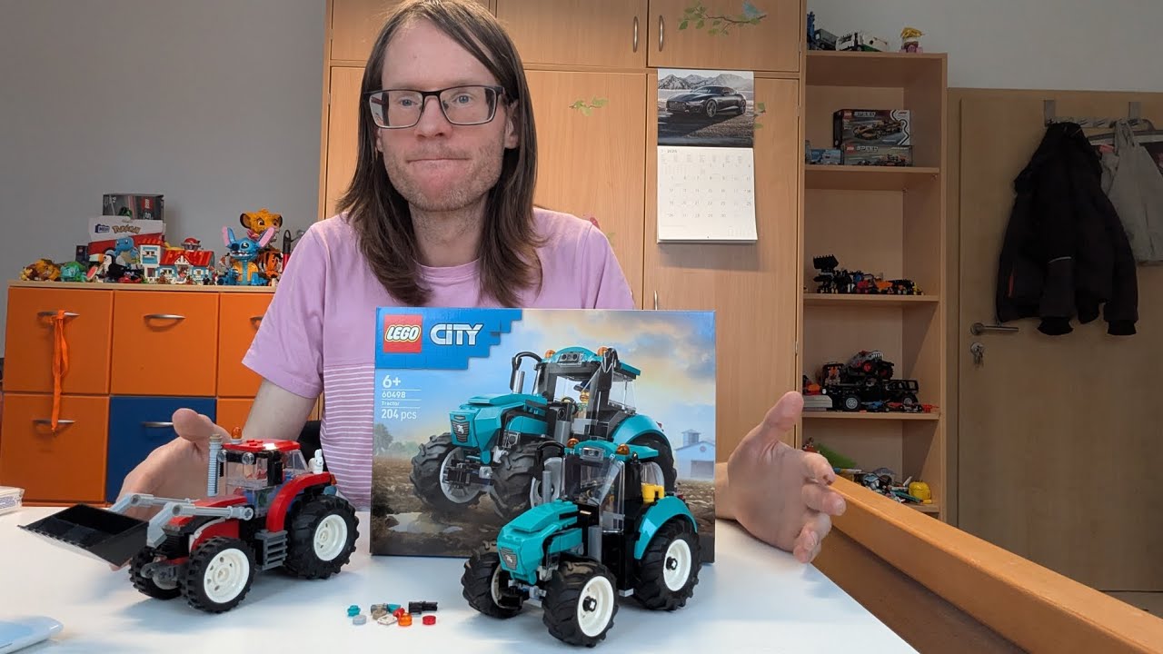 Neues Jahr, neues Glück: LEGO® CiTY (nicht New Holland) Tractor 204 Teile 6+ Aufbau/Review 60498