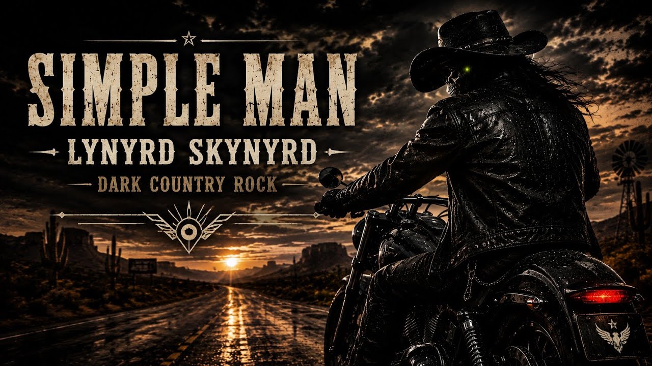 Simple Man - Lynyrd Skynyrd | Dark Country Rock Version | Ghost Highway