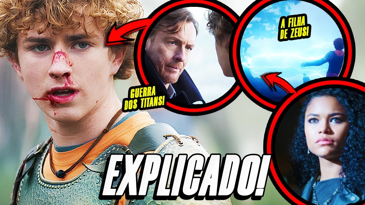 PERCY JACKSON EP. 8 FINAL EXPLICADO! CENA PÓS CRÉDITOS E PLOT TWIST ABSURDO E FINAL BRUTAL!!