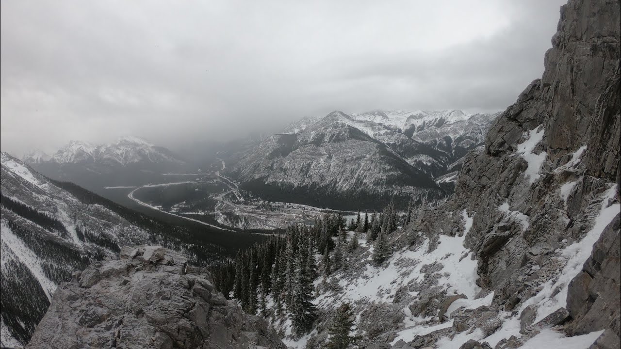 North baldy 2100m i załamanie pogody pod szczytem.