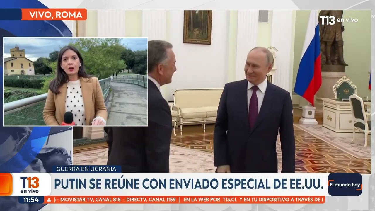 Putin se reúne con enviado especial de EE.UU.