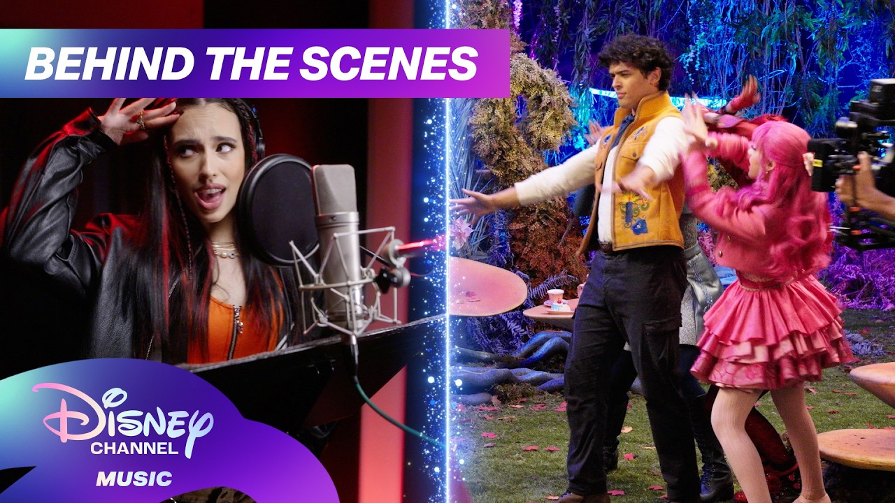 HKs vs. VKs! ❤️ | Descendants: Wicked Wonderland Behind the Scenes | BTS | Disney Channel