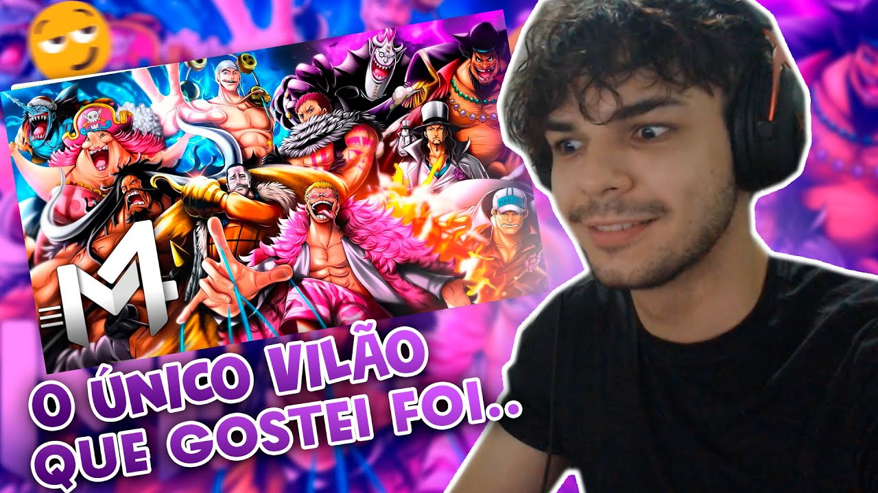 CARLOS REAGE A MÚSICA Vilões (One Piece) - Ambição | M4rkim