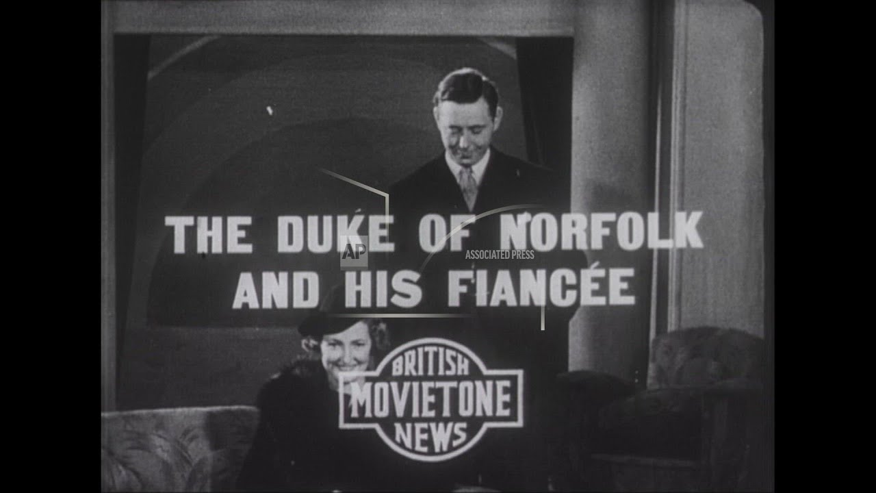 The Duke of Norfolk And His Fianc'amp;#233;e.