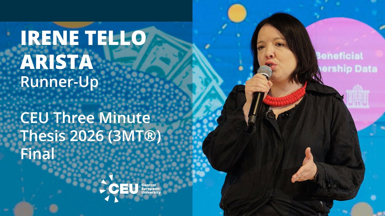 Irene Tello Arista - Using Beneficial Ownership Data for Anti-Corruption | CEU 3MT Competition 2026