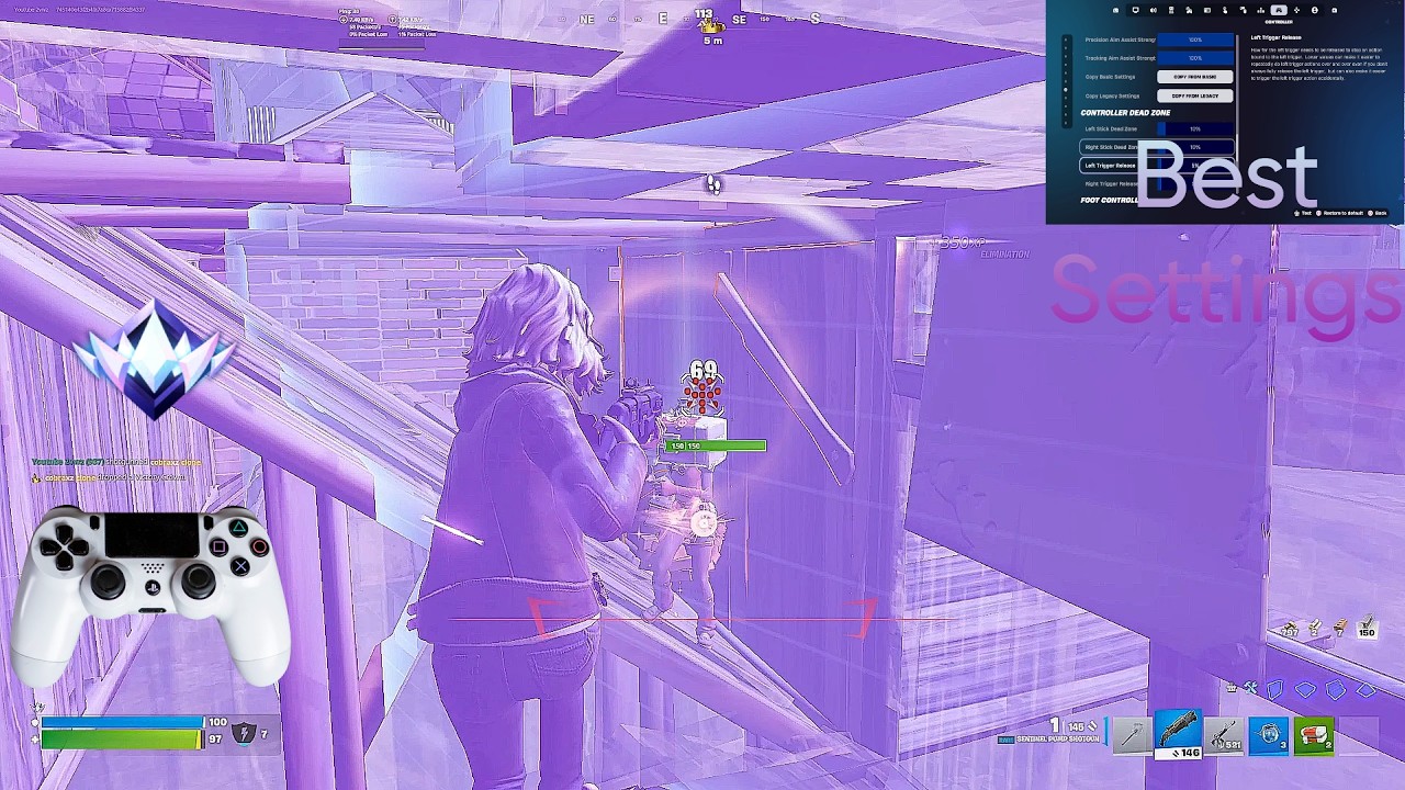 Best Controller Settings For Unreal Ranked Reload