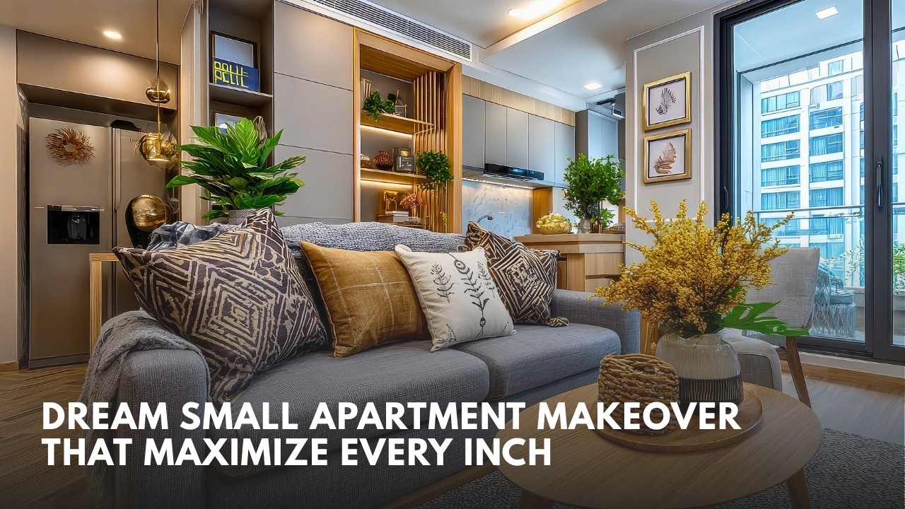 Dream Small Apartment Makeover  That Maximize Every Inch