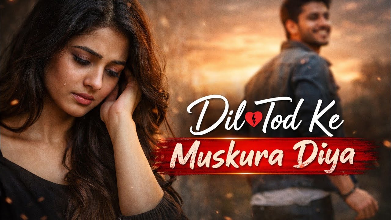 Dil Tod Ke Muskura Diya 💔 New Bewafa Song 2026 | Heart Broken Sad Song 
