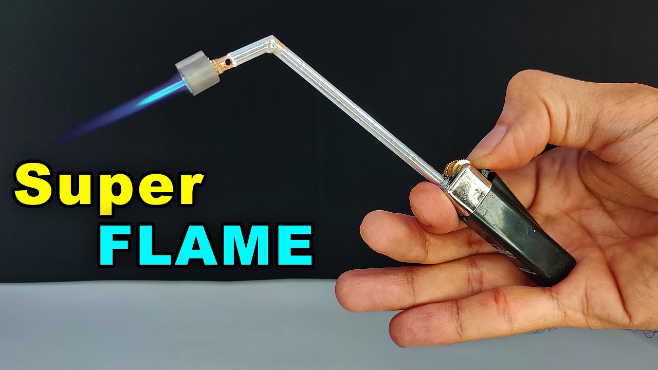 I Turned A Lighter Into Torch - DIY Mini Welder !!!