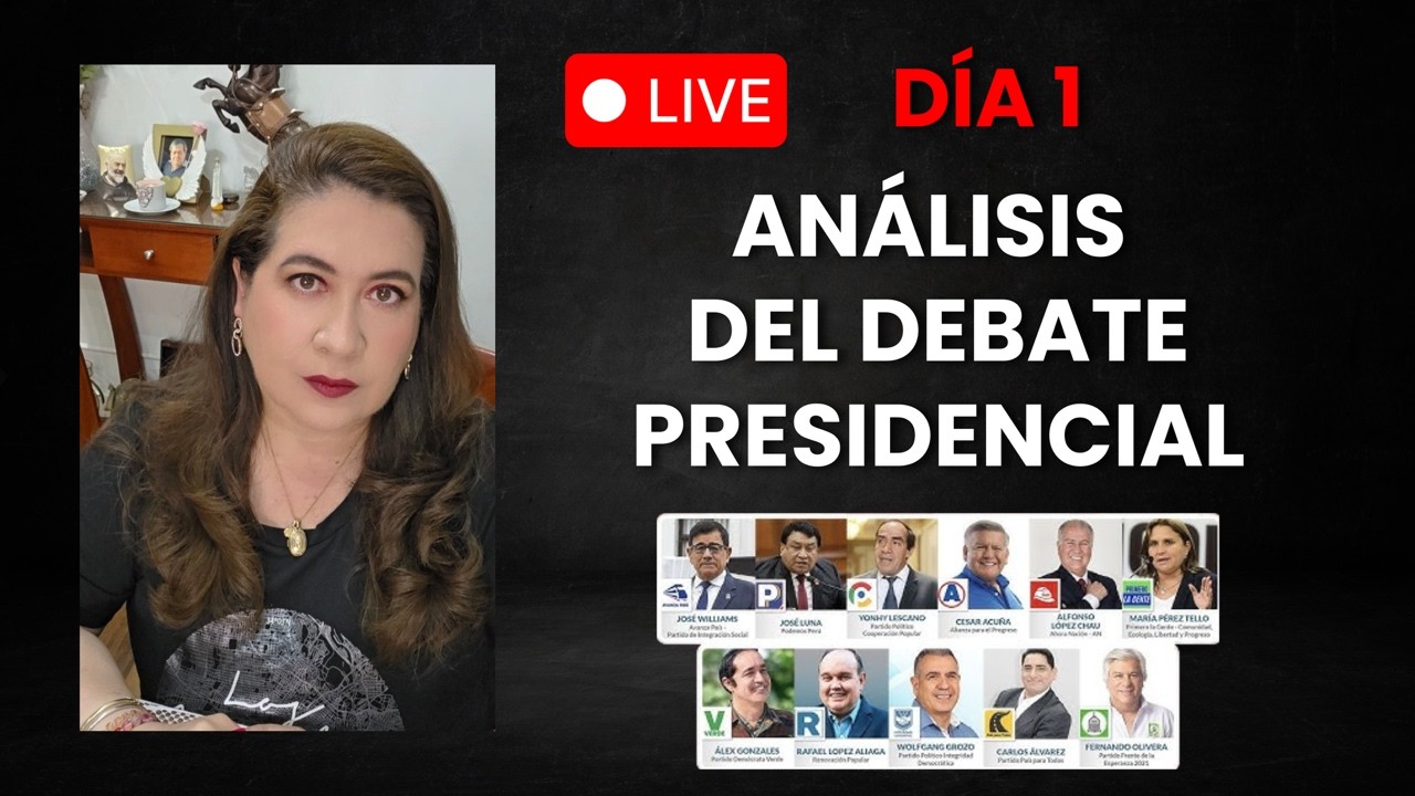 EN VIVO: AN&Aacute;LISIS DEL DEBATE PRESIDENCIAL 2026 | D&Iacute;A 1
