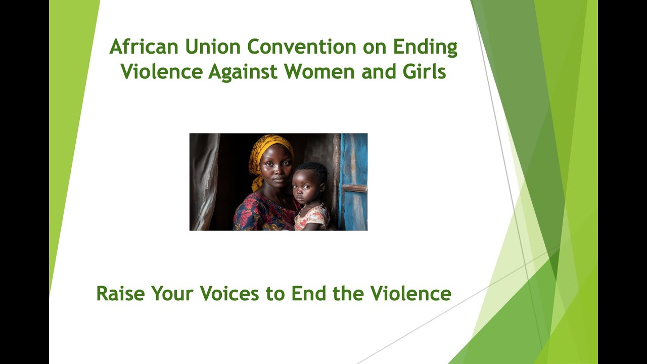 Raise Your Voices to End Violence Against Women and Girls in Africa