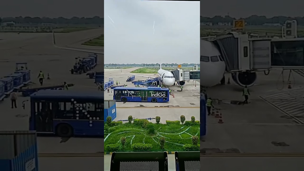 Prayagraj Airport 💙✨