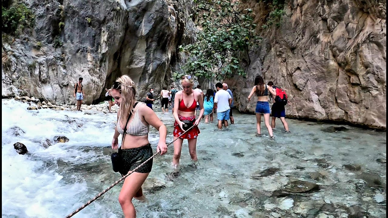 Walking in TURKEY 🇹🇷 Saklıkent Canyon in Fethiye 2020