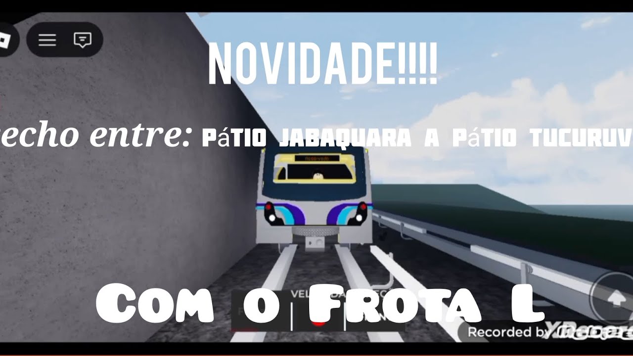 FINALMENTE!!!! Linha 1 Azul Trecho entre Pátio Jabaquara até Pátio Tucuruvi com o Frota L