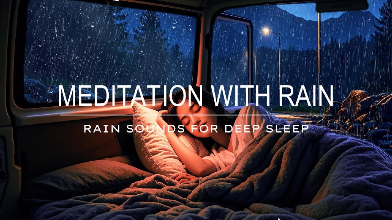 Forest Rainstorm Bliss | Relaxing Car Shelter Sounds for Peaceful Sleep