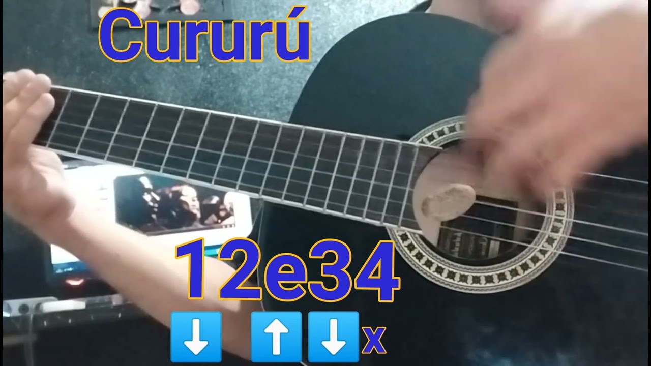Ritmos -Batidas  Toada e Cururú no Violão