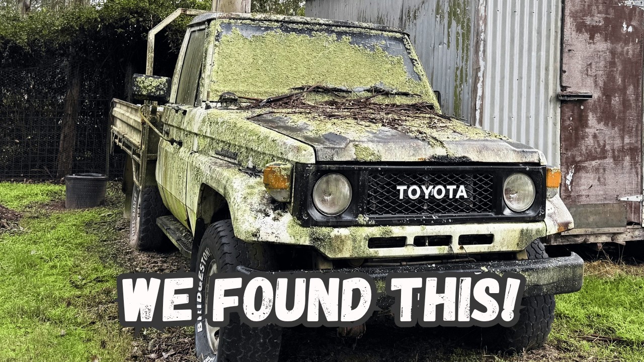 WILL IT START? 1990 Toyota LandCruiser Sitting For Years 