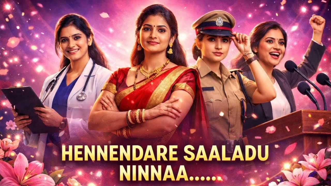 Women's day special song || happy women's day to all women's|| lyrics by -Manjunath||
