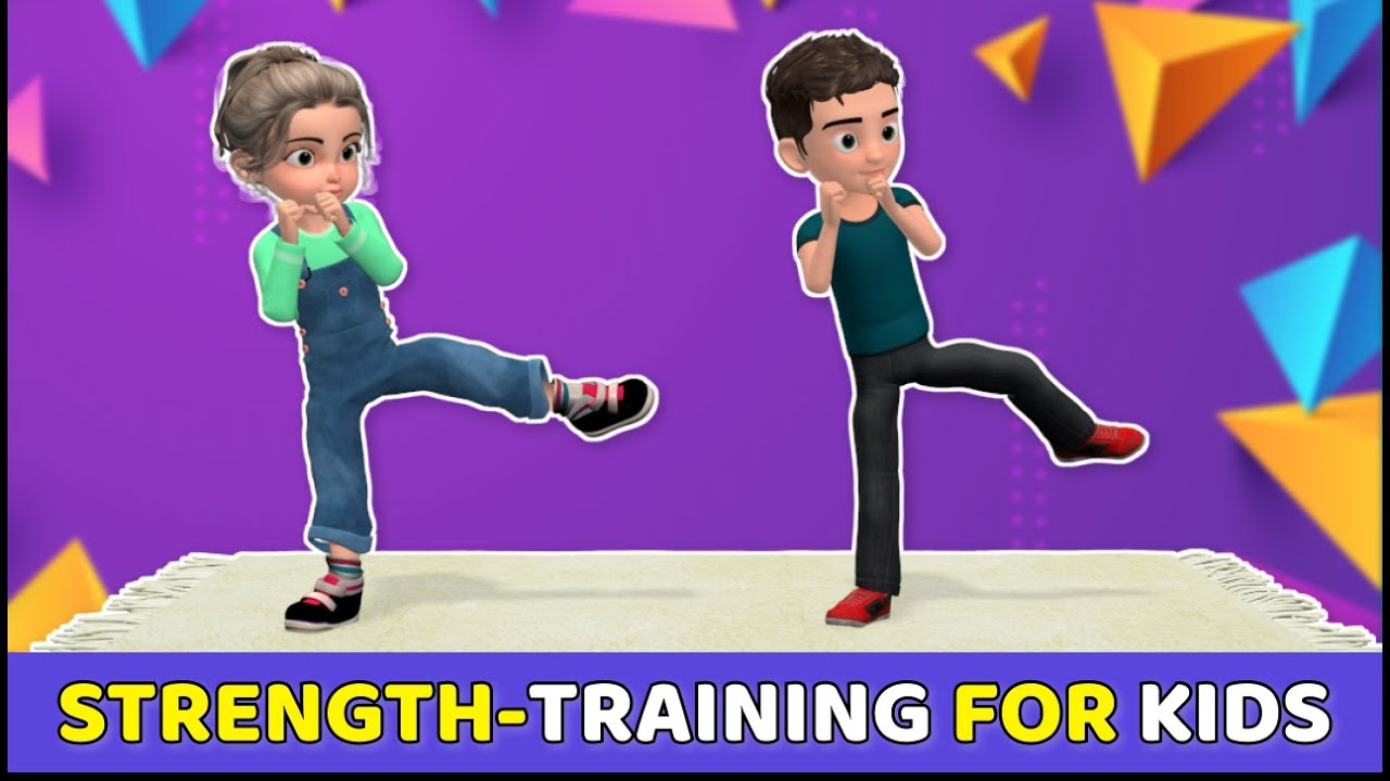 10 EXERCISES FOR KIDS - STRENGTH-TRAINING