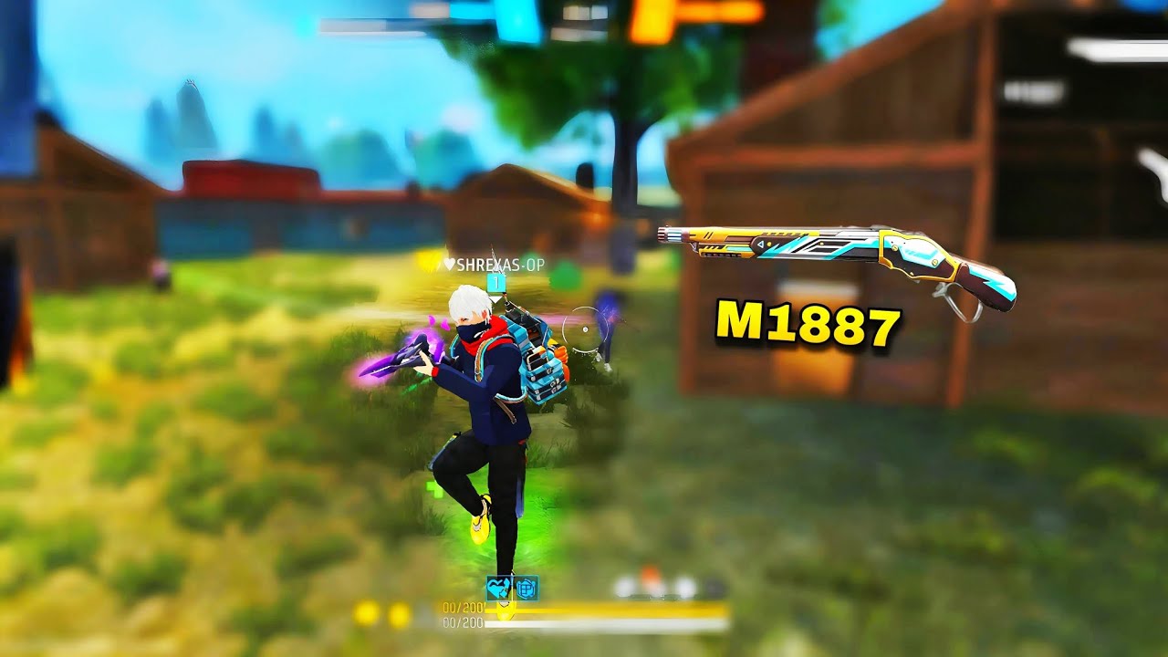 M1887 + UMP + Геймплей с камеры, снимающей происходящее на камеру ⚡ _shreyas_op - Бог одного выст...