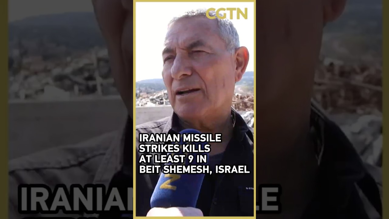 Iranian missile strike kills at least 9 in Beit Shemesh