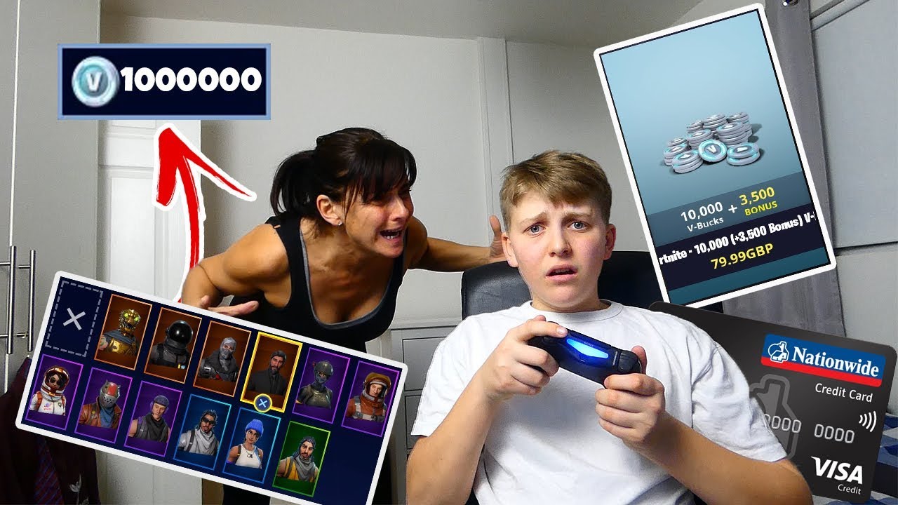 Kid Spends $500 on FORTNITE with Mom’s Credit Card... [MUST WATCH]